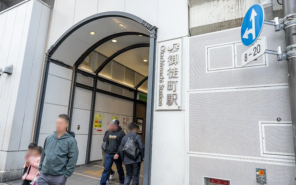 御徒町駅＆その他周辺地下鉄駅からVilla Castama上野へのアクセス写真1