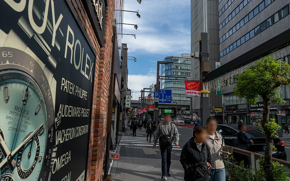 御徒町駅＆その他周辺地下鉄駅からVilla Castama上野へのアクセス写真3