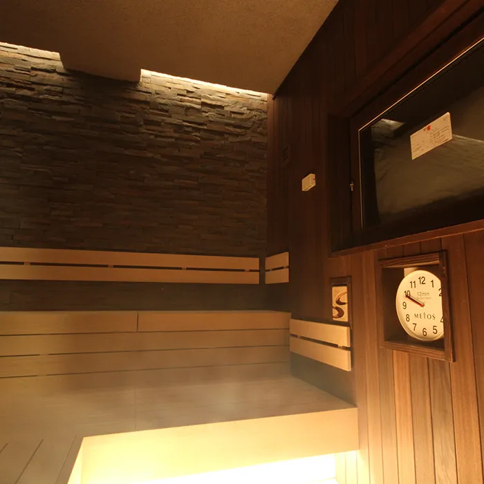グランカスタマ上野のサウナ室