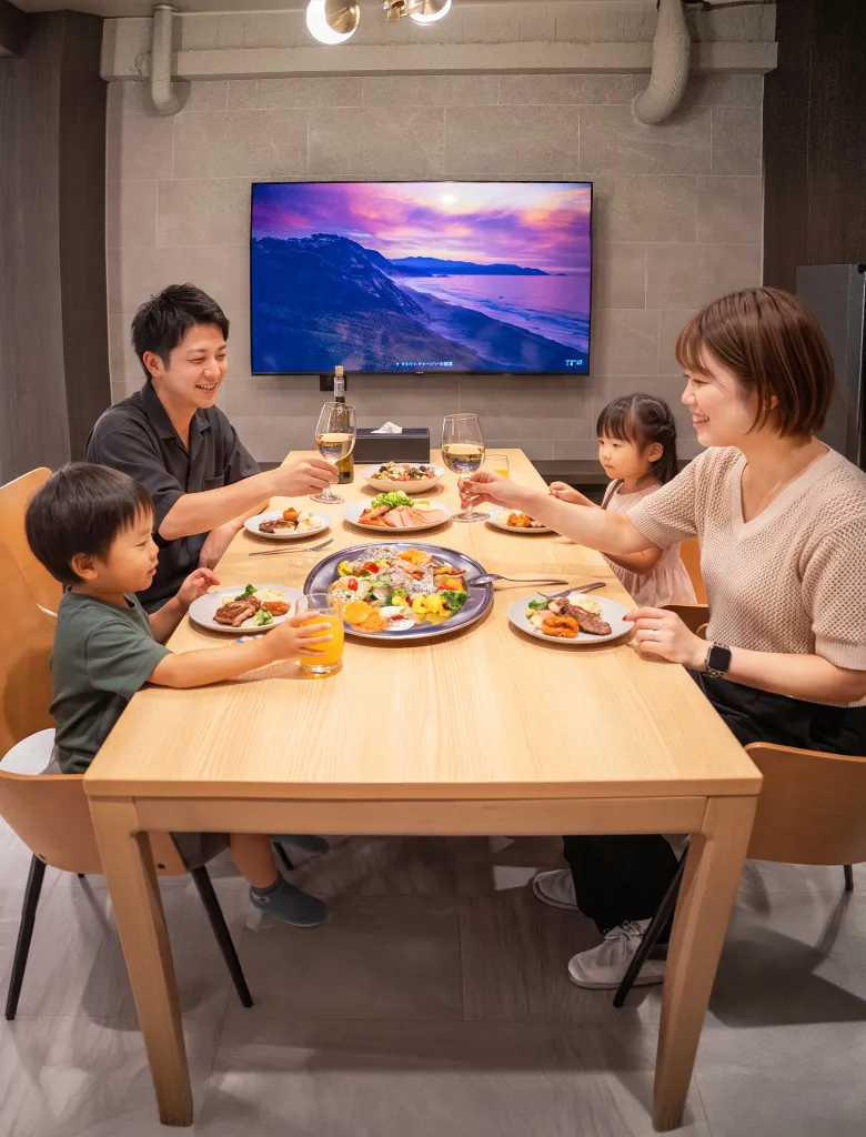 Villa Customaで暮らすように泊まる