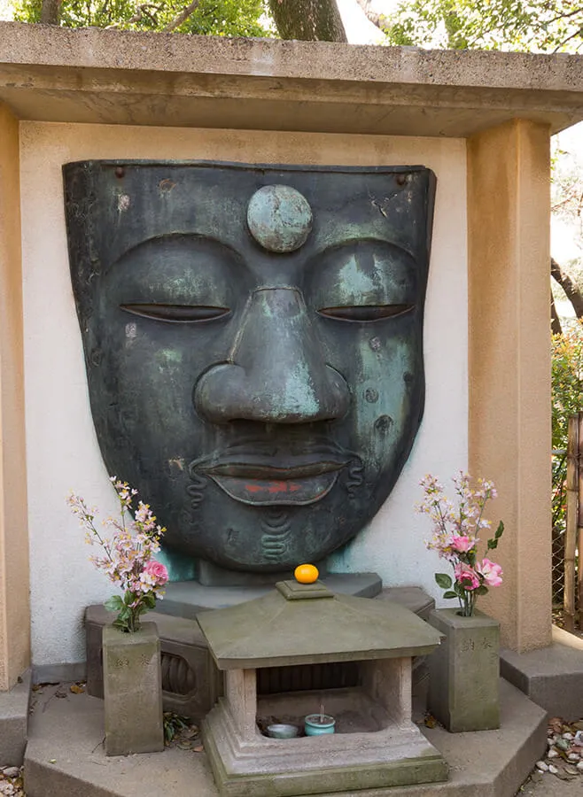 上野顔だけ大仏